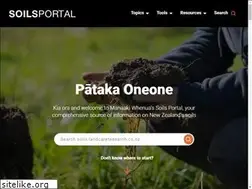 Sites similar to soils.landcareresearch.co.nz