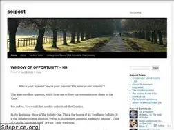 Sites similar to soipost.wordpress.com