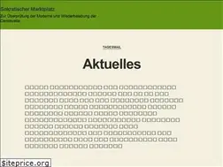 Sites similar to sokratischer-marktplatz.de
