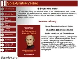 Sites similar to sola-gratia-verlag.de