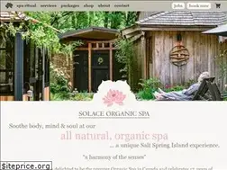 Sites similar to solaceorganicspa.com
