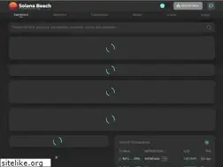 Sites similar to solanabeach.io