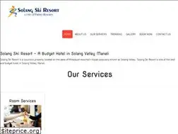 Sites similar to solangskiresort.in