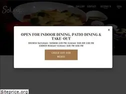Sites similar to solanosbistro.com
