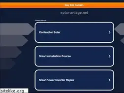 Sites similar to solar-anlage.net