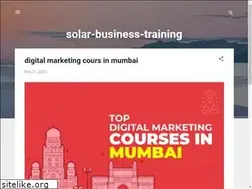 Sites similar to solar-business-training.blogspot.com