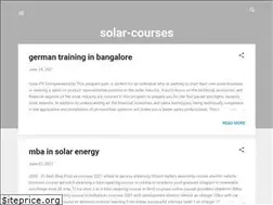 Sites similar to solar-course-in-bangalore.blogspot.com