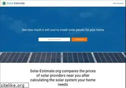 Sites similar to solar-estimate.org