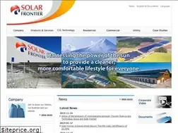 Sites similar to solar-frontier.com