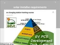 Sites similar to solar-installer-requirements.blogspot.com