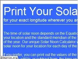 Sites similar to solar-noon.com