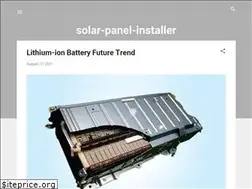 Sites similar to solar-panel-installer.blogspot.com