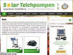 Sites similar to solar-teichpumpe.de