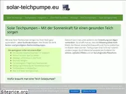 Sites similar to solar-teichpumpe.eu