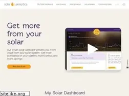 Sites similar to solaranalytics.com