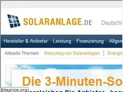 Sites similar to solaranlage.de