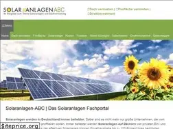 Sites similar to solaranlagen-abc.de