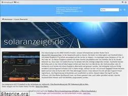Sites similar to solaranzeige.de
