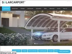 Sites similar to solarcarporte.de