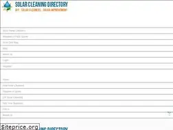 Sites similar to solarcleaningdirectory.com