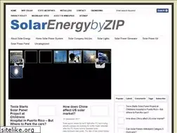 Sites similar to solarenergybyzip.com