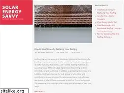 Sites similar to solarenergysavvy.com