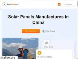 Sites similar to solarexporters.com