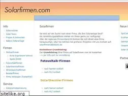 Sites similar to solarfirmen.com