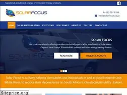 Sites similar to solarfocus.co.za
