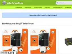 Sites similar to solarforum24.de