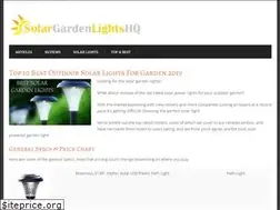 Sites similar to solargardenlightshq.com