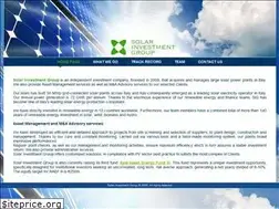 Sites similar to solarinvestmentgroup.it
