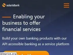 Sites similar to solarisbank.com