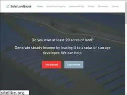 Sites similar to solarlandlease.com