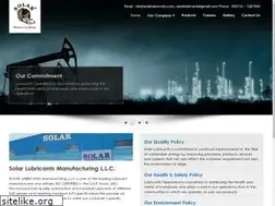 Sites similar to solarlubricants.com