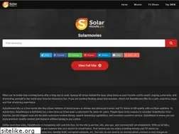 Sites similar to solarmovies.win
