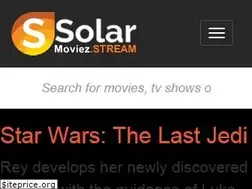 Sites similar to solarmoviez.stream