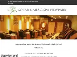 Sites similar to solarnailsnewpark.com