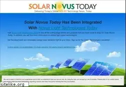 Sites similar to solarnovus.com