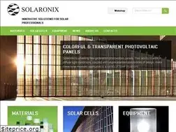 Sites similar to solaronix.com