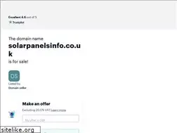 Sites similar to solarpanelsinfo.co.uk