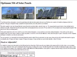 Sites similar to solarpaneltilt.com