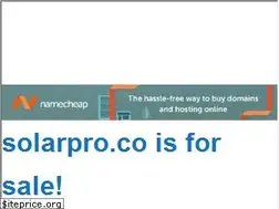 Sites similar to solarpro.co