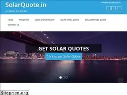 Sites similar to solarquote.in