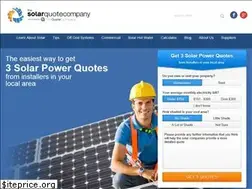 Sites similar to solarquotecompany.com