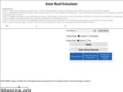 Sites similar to solarroofcalculator.appspot.com