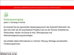 Sites similar to solarspaziergang.de