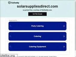 Sites similar to solarsuppliesdirect.com