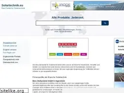 Sites similar to solartechnik.eu
