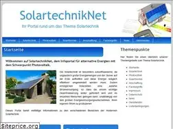Sites similar to solartechniknet.de